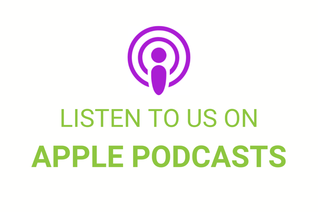 Listen to us on Apple Podcasts!