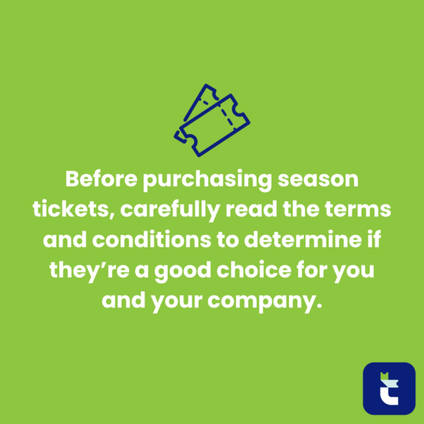 Quote: How Season Tickets Rights Impact Your Ticket Selling Options