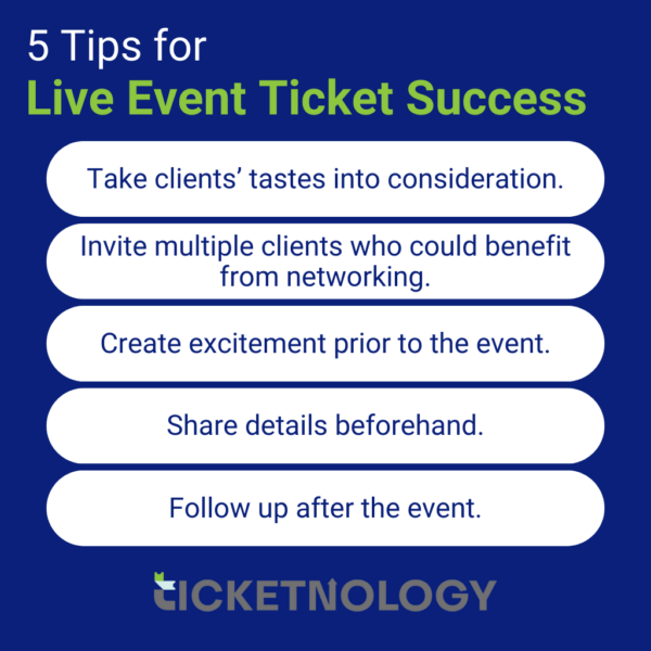 Infographic: How to Enrich Client Relationships With Live Events