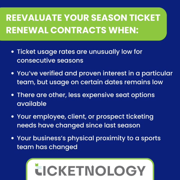 Quote: Should You Renew Your Season Tickets?