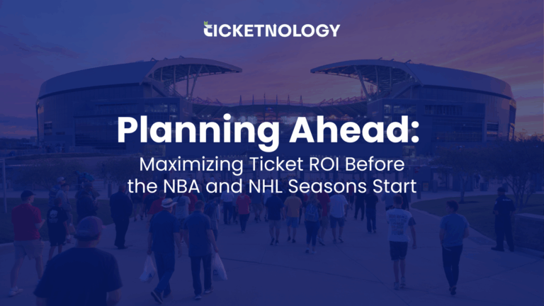Planning Ahead: Maximizing Ticket ROI Before the NBA and NHL Seasons Start