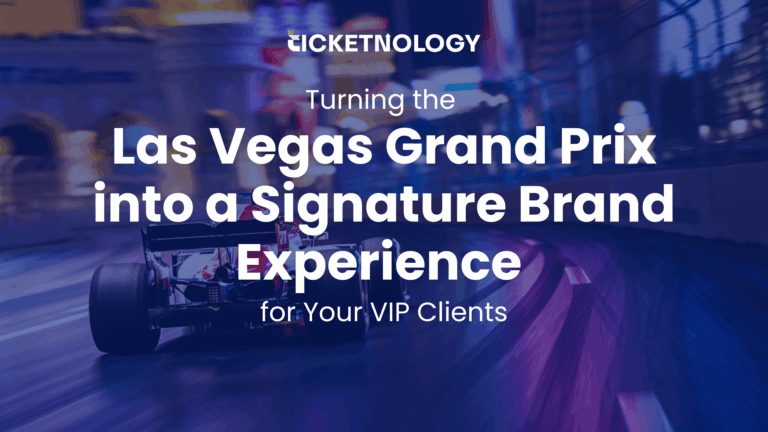 Turning the Las Vegas Grand Prix into a Signature VIP Brand Experience