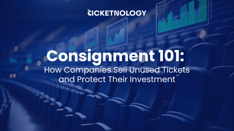 Consignment 101: How Companies Recover ROI from Unused Tickets