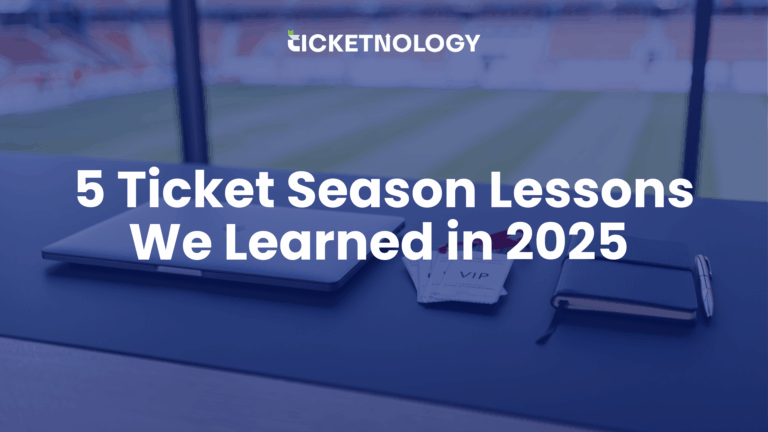 5 Ticket Season Lessons We Learned in 2025