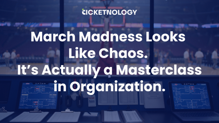 March Madness Looks Like Chaos. It’s Actually a Masterclass in Organization.