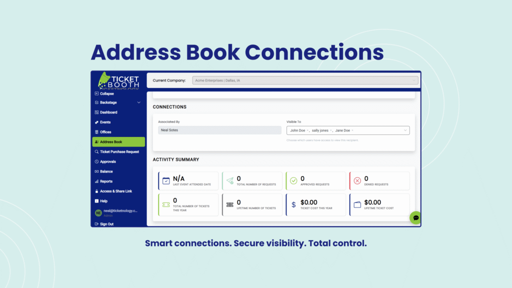 New Ticket Management Features