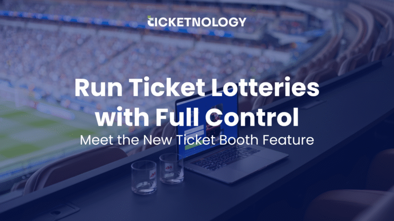 Run Ticket Lotteries with Full Control