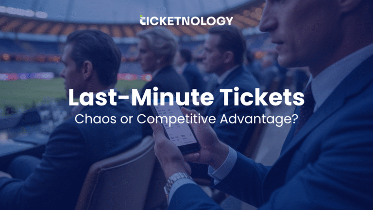 Last-Minute Tickets: Chaos or Competitive Advantage?