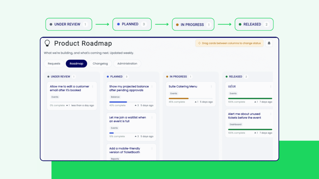Two Ticket Booth Updates, Built From What Clients Actually Asked For