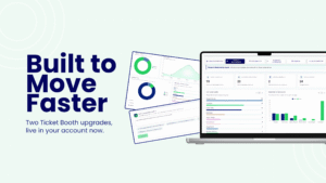 Ticket Booth just got two upgrades: automatic ticket status tracking from Sent to Accepted, and a smarter reporting suite with AI Custom Reports. See what's new and log in to explore both today.