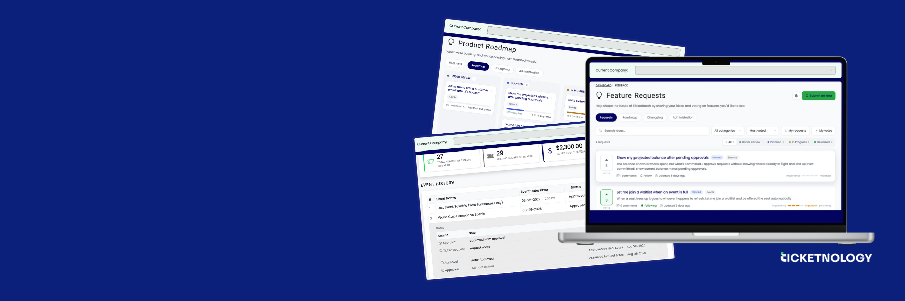 Two Ticket Booth Updates, Built From What Clients Actually Asked For