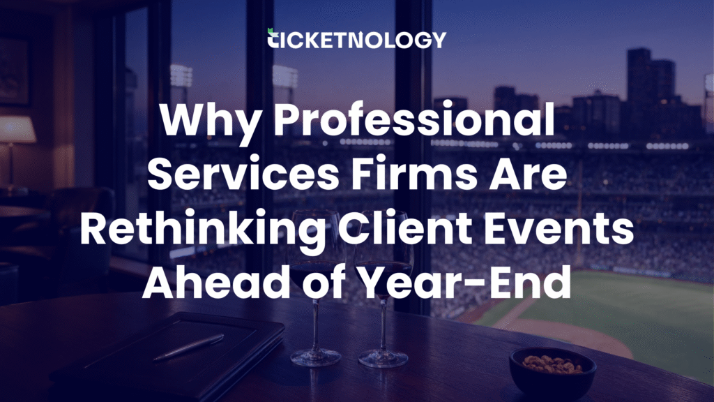 Why Professional Services Firms Are Rethinking Client Events Ahead of Year-End